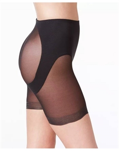 Женские сексуальные прозрачные шорты Extra Firm с подъемом сзади для мальчиков 2776, черный Miraclesuit