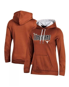Женский пуловер с капюшоном Texas Orange Texas Longhorns Team Champion