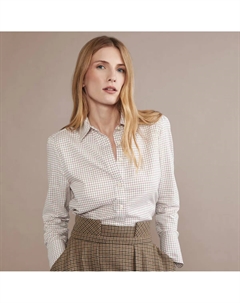 Женская клетчатая рубашка, зеленый Verhunt