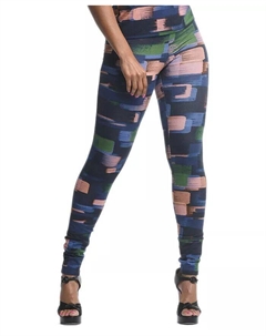 Женские гетры Леггинсы, мультиколор Dai moda