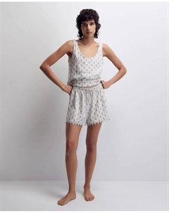 Пижама с ананасом, белый Сфера