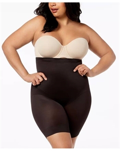 Женские утягивающие шорты Tummy Control Flex Fit с высокой талией 2909, черный Miraclesuit