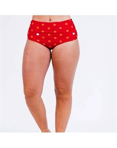 Низ бикини больших размеров с высокой талией, мультиколор Calypsa