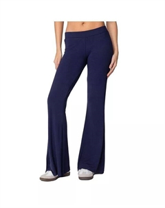 Женские расклешенные брюки So, синий Edikted