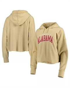 Женский укороченный пуловер с капюшоном из френч-терри Alabama Crimson Tide Core University, женский Zoozatz