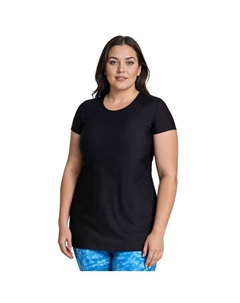 Туника для плавания Anna Plus Size, черный Calypsa