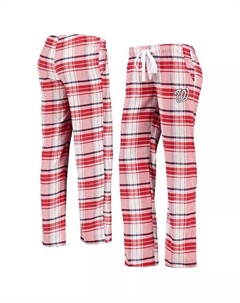 Женские фланелевые брюки красно-синего цвета Washington Nationals Accolade Concepts sport