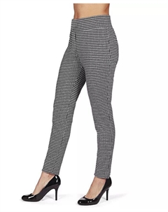 Женские облегающие леггинсы с узором «гусиная лапка», черный Memoi