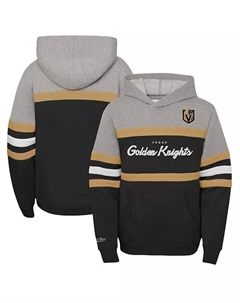 Толстовка с капюшоном главного тренера Big Boys Vegas Golden Knights Mitchell and ness