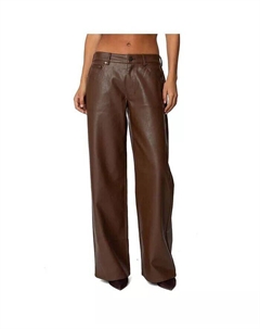 Женские брюки Tatiana, коричневый Edikted
