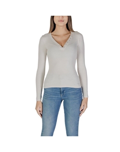 Топ и футболка из кремовой вискозы Guess