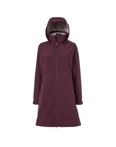 Женский плащ для верховой езды Stella Softshell, фиолетовый Mountain horse