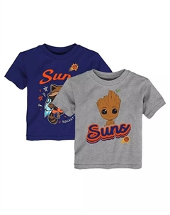 Комплект из двух футболок для малышей Heather Grey Phoenix Suns Guardians Of The Galaxy Outerstuff