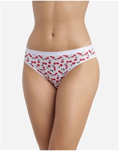 Упаковка из 3 шт. трусиков из эластичного хлопка с принтом, мультиколор Dim