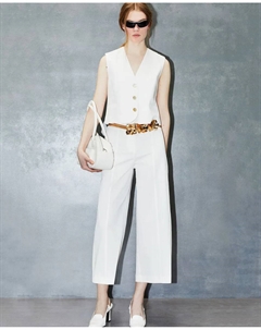 Короткий жилет, белый Сфера