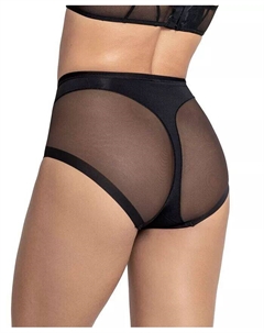 Женские по-настоящему незаметные удобные утягивающие трусики, черный Leonisa