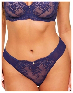 Трусики-стринги Bonnie размера плюс, синий Adore me