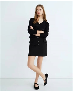 Короткая юбка, черный Guess