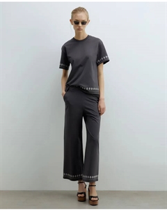 Вышитые брюки, темно-серый Сфера