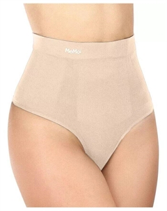 Женские моделирующие стринги с завышенной талией, бежевый Memoi