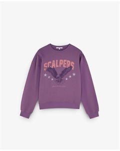 Женская толстовка без капюшона, фиолетовый Scalpers