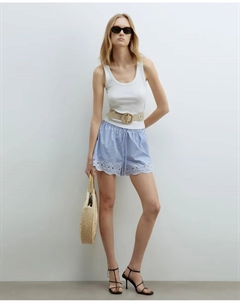 Вышитые шорты, синий Сфера