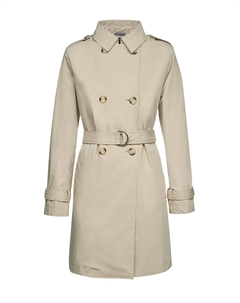 Женский водонепроницаемый и ветрозащитный плащ, бежевый Geox