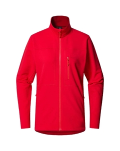 Женская флисовая кофта Rosson Mid, красный Haglöfs