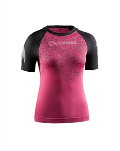 Футболка для бега по пересеченной местности Samba Pixel W женская, розовый Lurbel