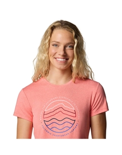 Женская футболка Sloan Ridge, коралловый Columbia