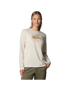 Женская футболка Hidden Haven LS, бежевый Columbia