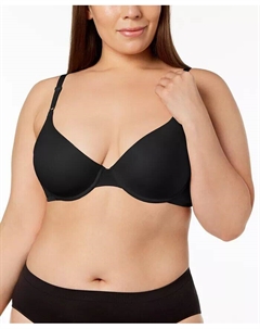 Бюстгальтер на косточках One Fab Fit T-Shirt с утягивающим эффектом 7959, черный Maidenform