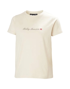 Футболка женская W Core Graphic 2.0, кремовый Helly hansen