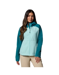 Женская куртка Heather Canyon Softshell, бирюзовый Columbia