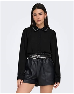 Женская рубашка с длинными рукавами, черный Jdy