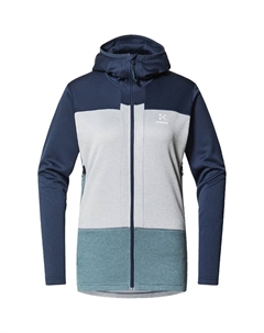 Женская флисовая кофта ROC Flash Mid, синий Haglöfs