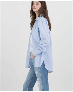 Женская рубашка с длинными рукавами, синий Replay