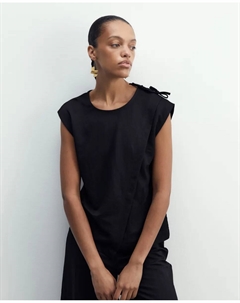 Асимметричный топ, черный Сфера