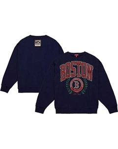 Женский темно-синий пуловер Boston Red Sox Logo Lt 2.0 свитшот, синий Mitchell and ness