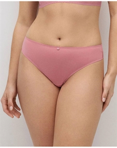 Трусики бразильские с кружевной отделкой, розовый Ysabel mora