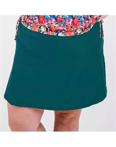 Юбка-трапеция для плавания больших размеров, зеленый Calypsa