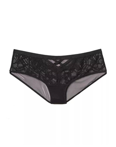 Трусики-хипстеры Diara размера плюс, черный Adore me