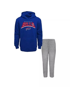 Комплект из флиса с капюшоном и спортивными штанами для малышей Buffalo Bills Dynamic Duo Outerstuff