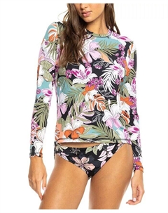 Рашгард с длинным рукавом для юниоров Sea Skippin, мультиколор Roxy