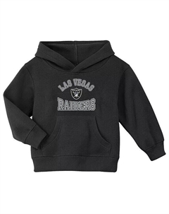Толстовка с капюшоном из флиса Las Vegas Raiders Home Town для малышей черного цвета Outerstuff