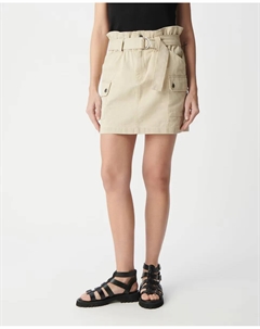 Короткая юбка с карманами, бежевый Ikks