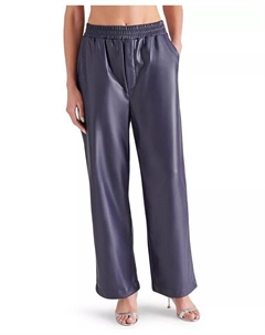 Женские брюки из искусственной кожи Gilda, синий Steve madden