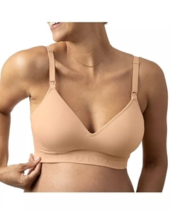 Бюстгальтер для кормления и кормления грудью, коричневый/бежевый Kindred bravely