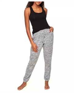 Женский комплект домашней одежды Lula из майки и спортивных штанов, черный Adore me