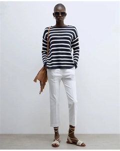 Простые брюки, белый Сфера